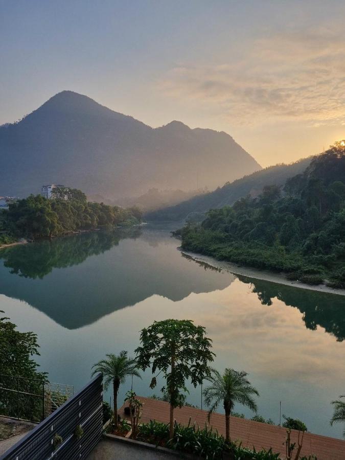 Silk River Hotel Ha Giang Kültér fotó